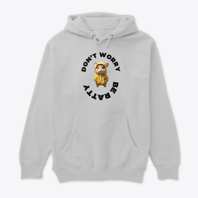 Don't worry be ratty funny design
