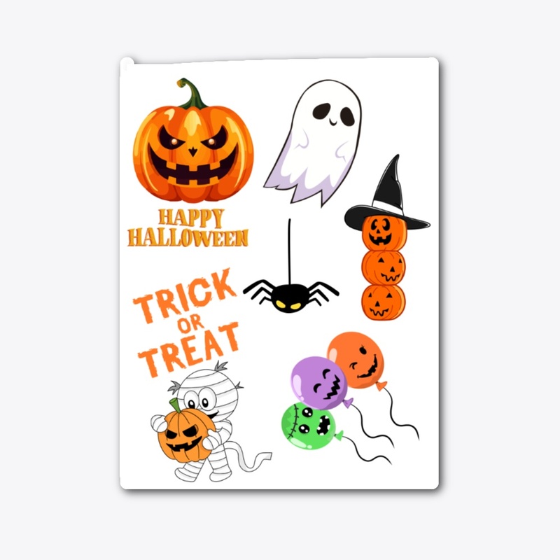 Halloween party card 