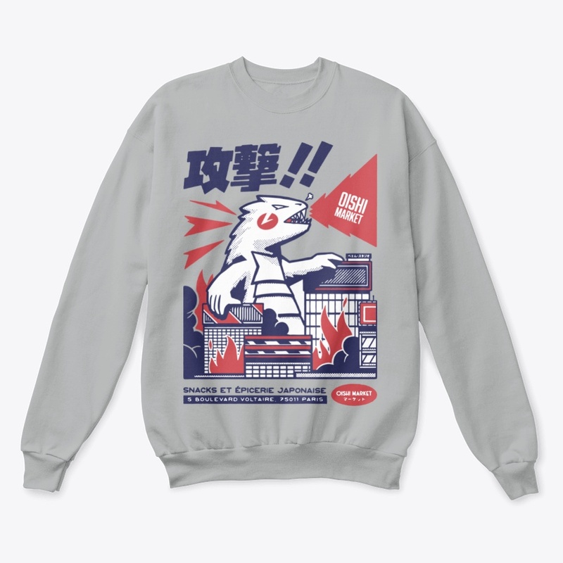 Godzilla at Oishi Market