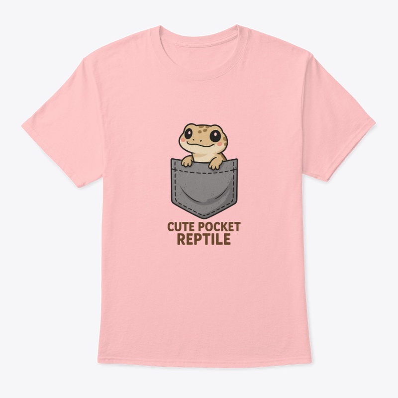 Pocket Snake – Minimal Reptile Fun Tee