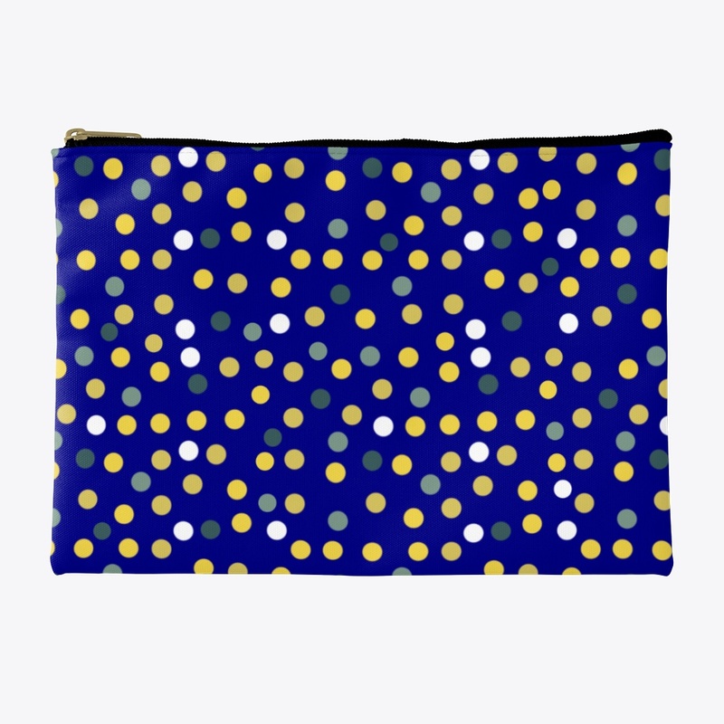 Playful Green and Yellow Dots Pattern