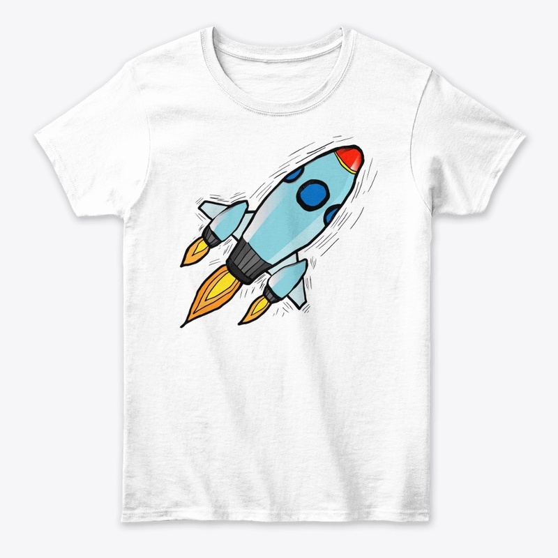Rocket drawing design