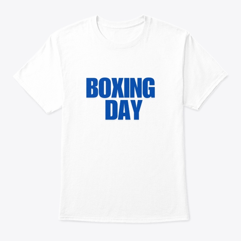 Boxing Day T-shirt Design