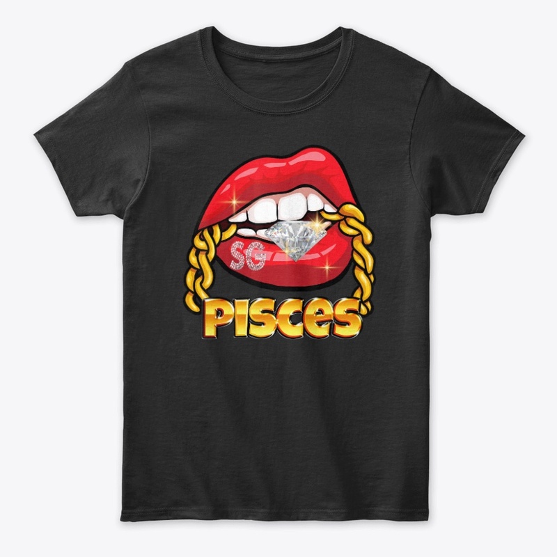 Juicy Lips Gold Chain Pisces