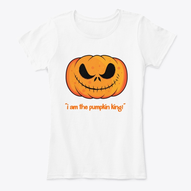 "I am the pumpkin king!" 
