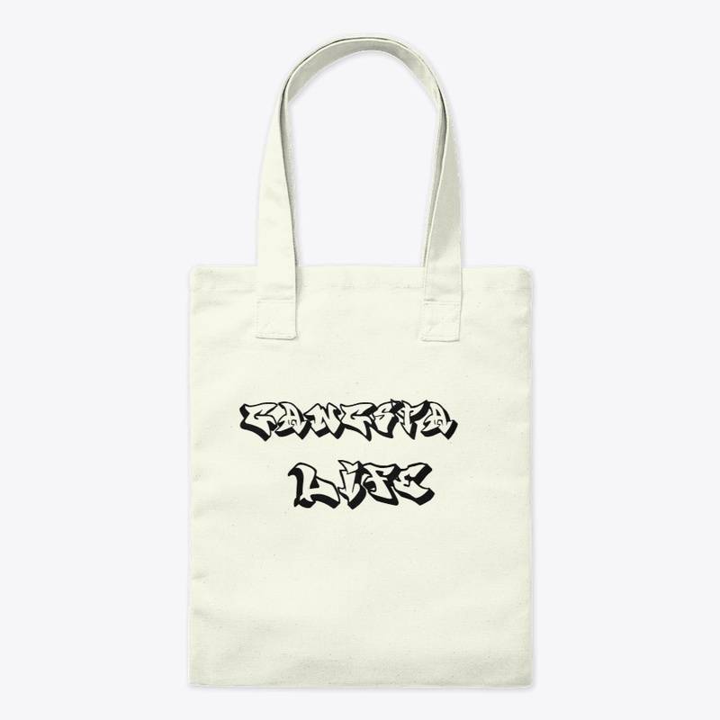 gangsta life tag design