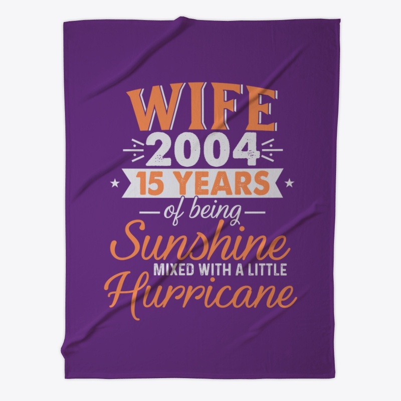 Wife Since 2004, 15 Years Wedding Gifts