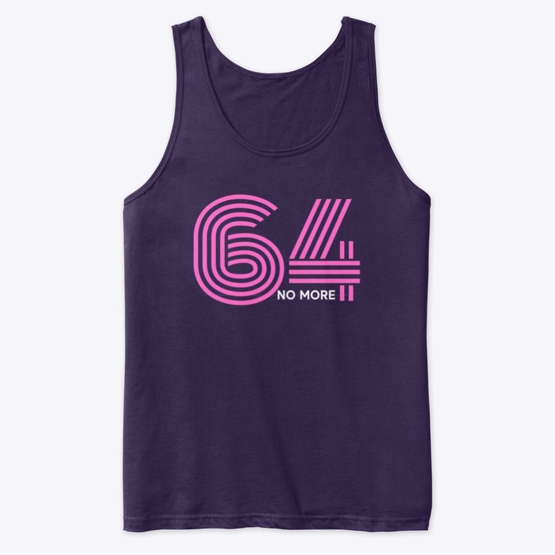 Purple NOMORE64 Tank Top