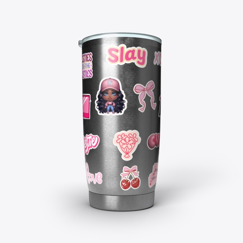 Slay Squad: Pink Vibes Sticker Pack 