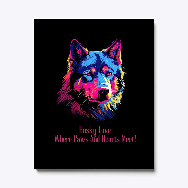 Husky Love: Where Paws and Hearts Meet!