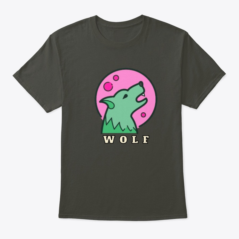 Wolf design T Shirt 