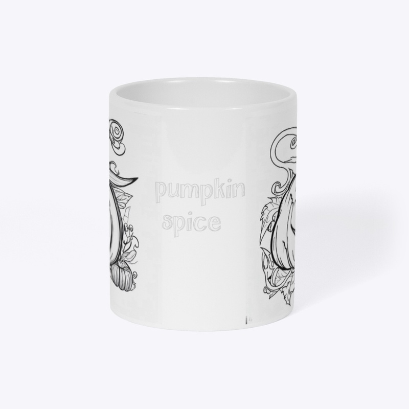 Black and white pumpkins 🎃 mug