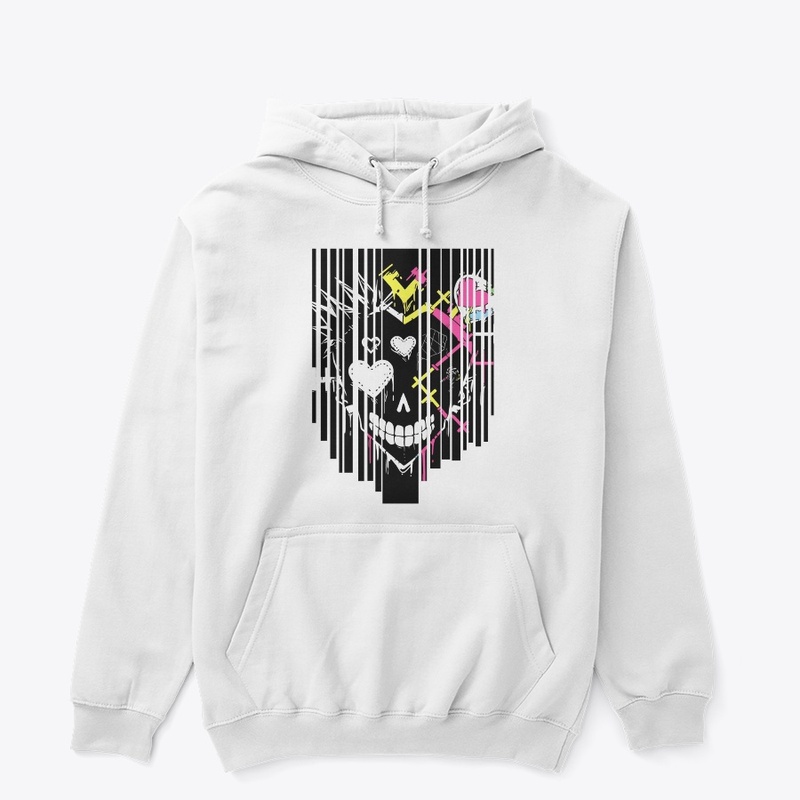 Heart with a crown barcode