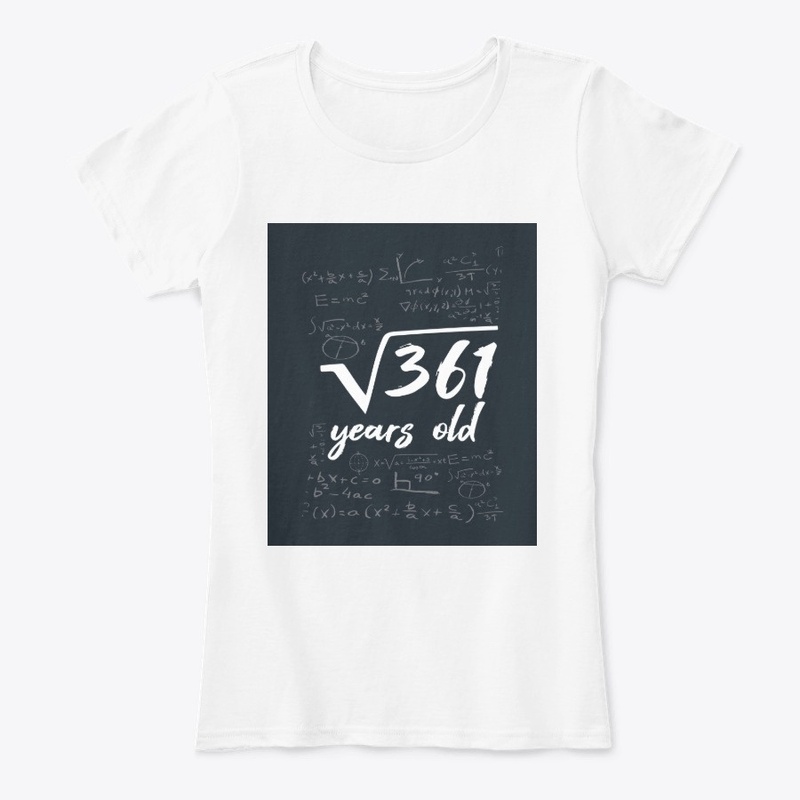 Math Birthday Formula Blackboard Shirt