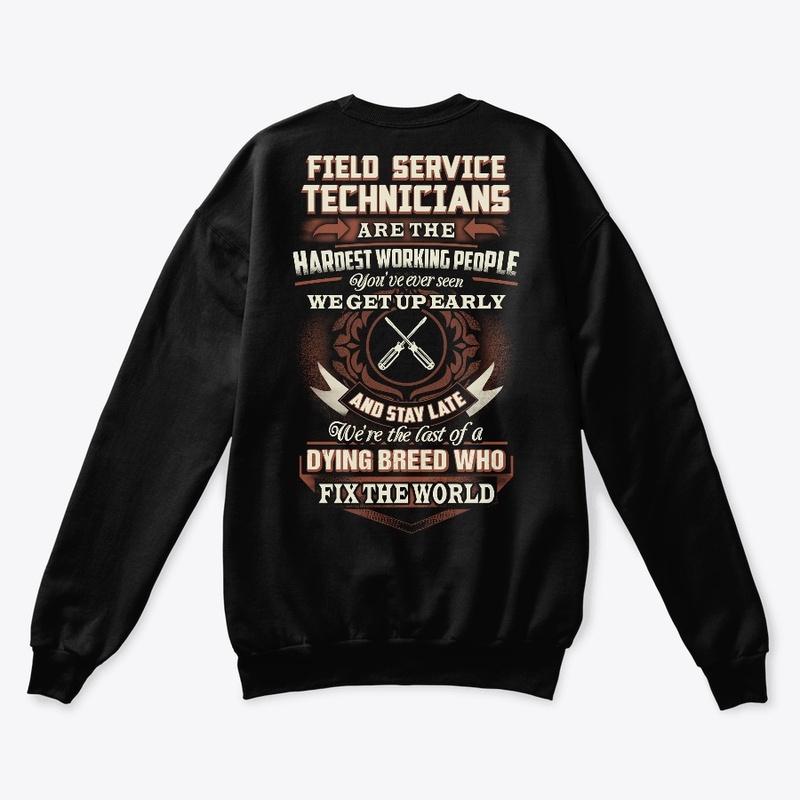 Field Service Technician Warrior Hoodie