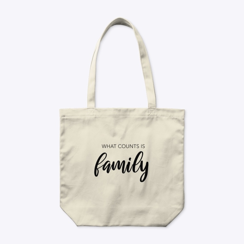 Quote. What counts is family