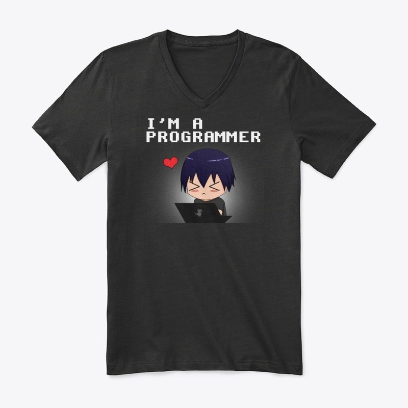 Passionate Chibi Programmer(Dark)