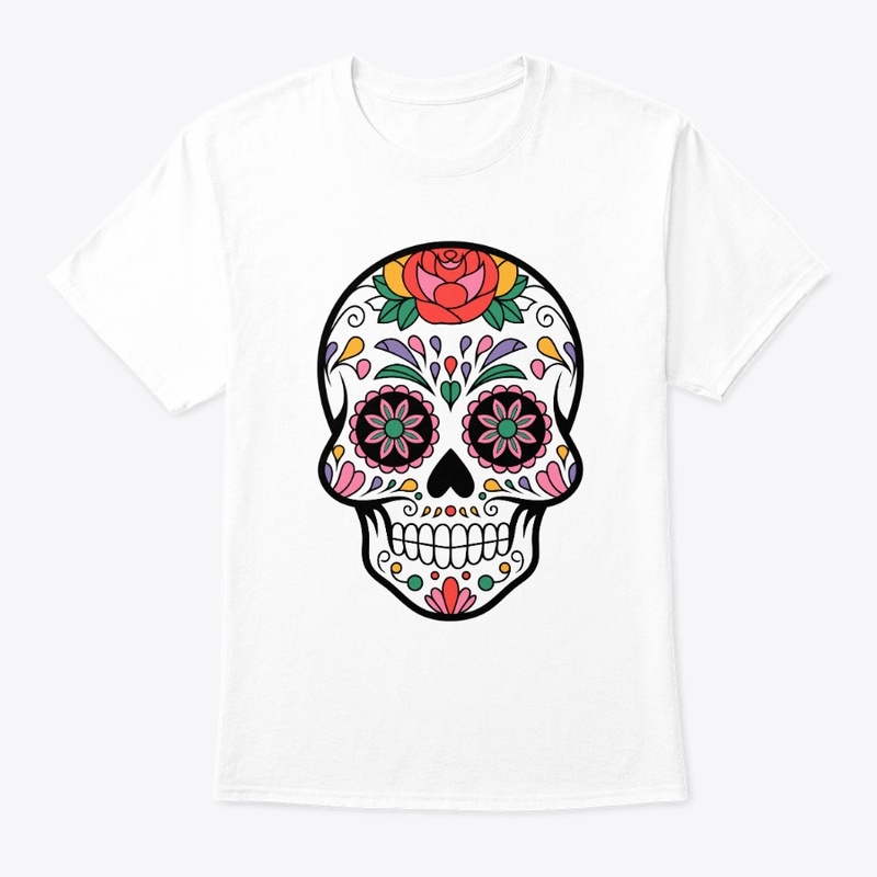 Day of the Dead Skull Merch for Sale