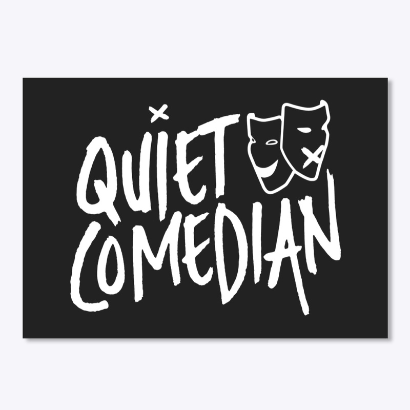 Quiet Comedian Stickers