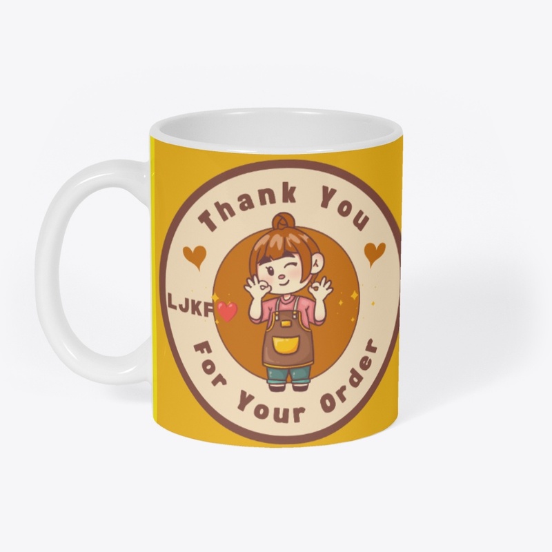 Thank You For Your Order Sticker