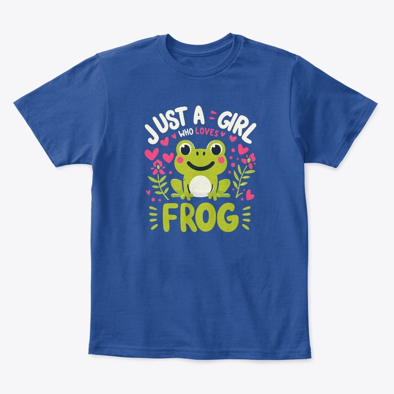 Little Girl Frog T-Shirt