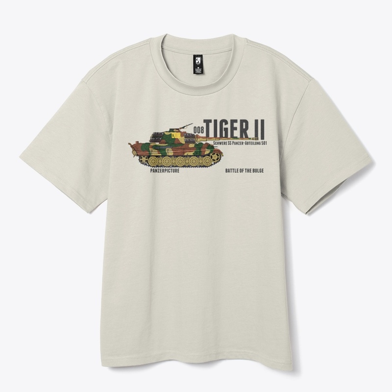 Tiger II 008 Battle of the Bulge T-Shirt