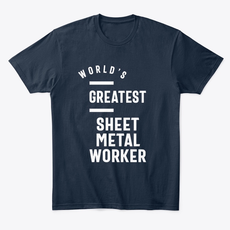 Sheet Metal Worker Job Title Gift