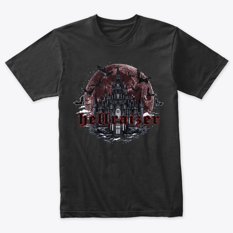 HellRaizer Castle with Bats, Blood Moon