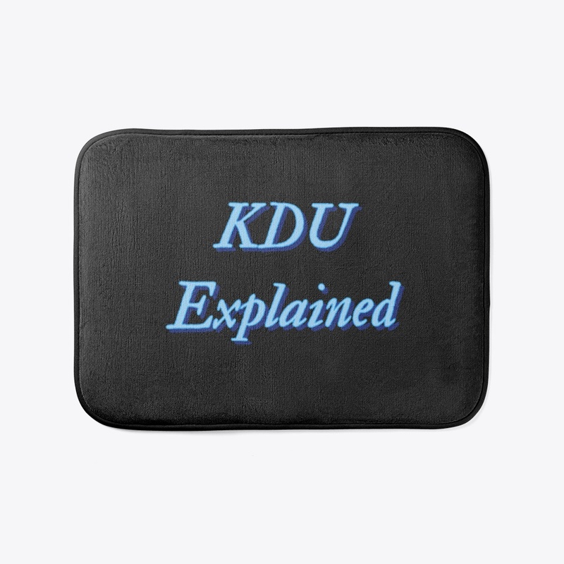 KDU Explained