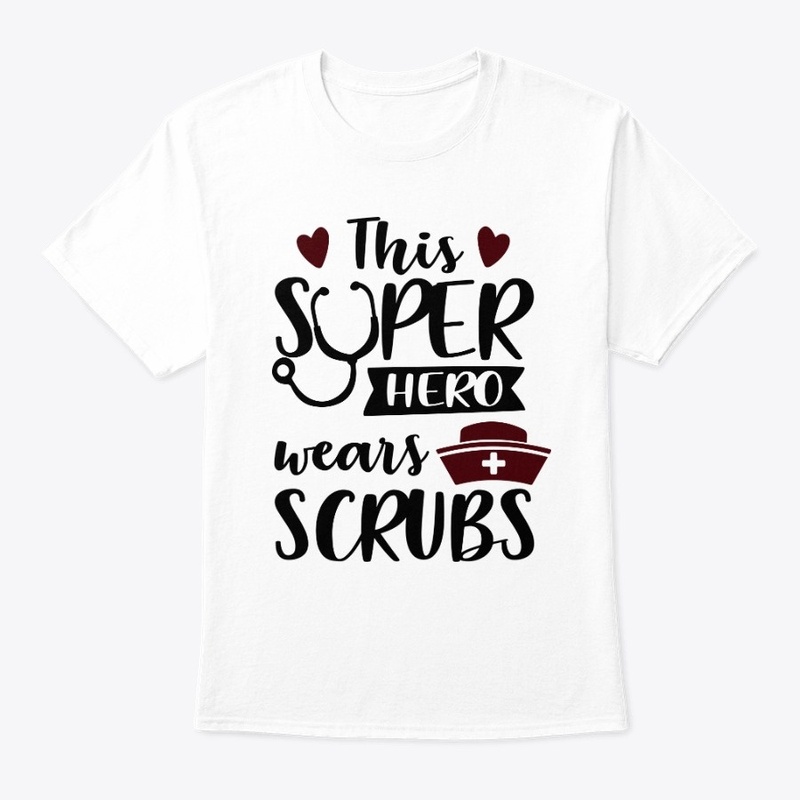 This Super Hero Wears Scrubs Hoodie