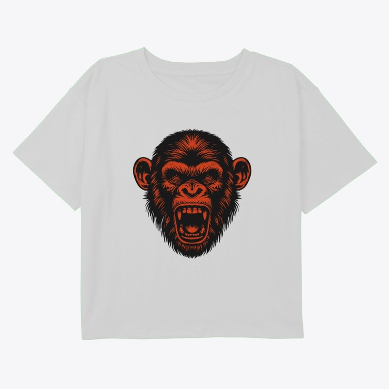 Bold Chimpanzee Graphic