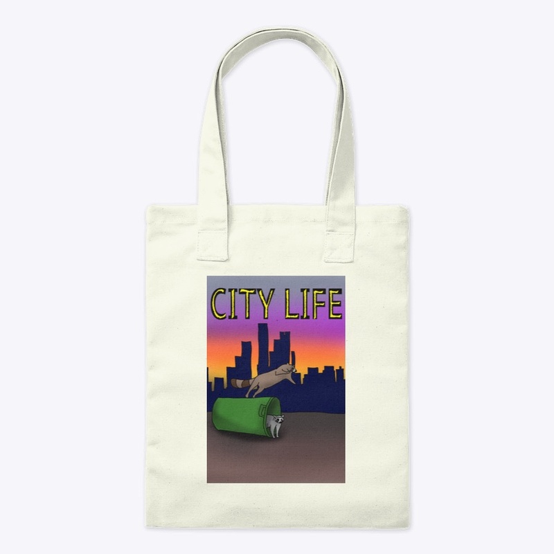 City Life Raccoon Design