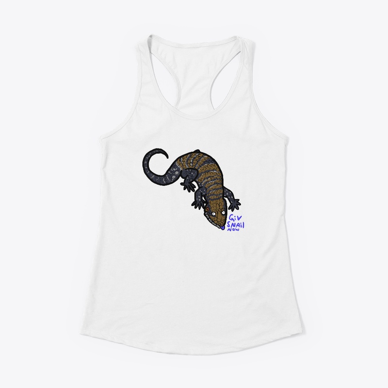 Blue-tounge Want Snail