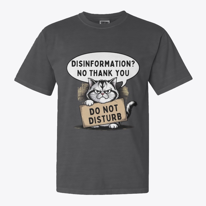 Disinformation? No Thank You Cat
