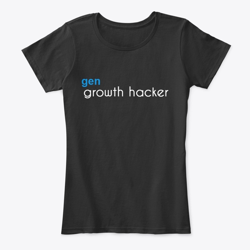 Growth hacker shirt - unisex - gen blue