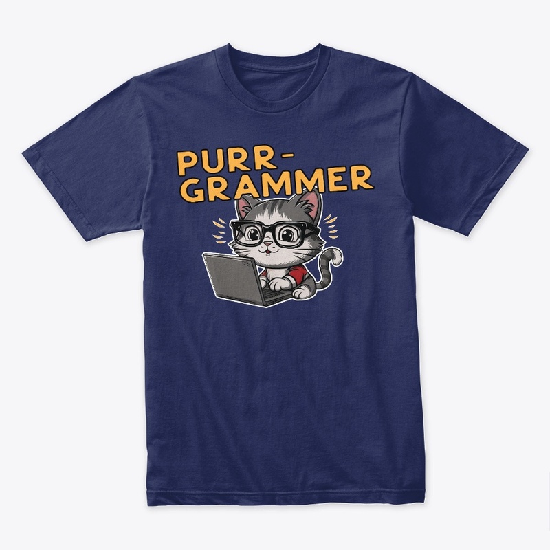Purr-grammer Cat