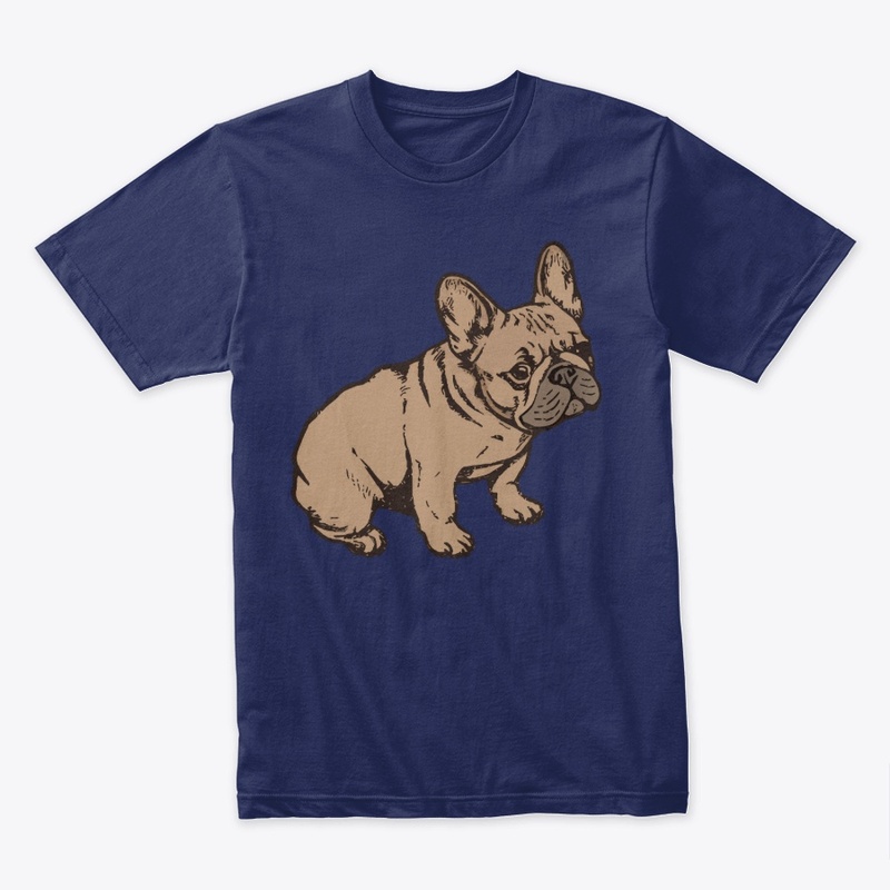 French Bulldog Vintage style Graphic