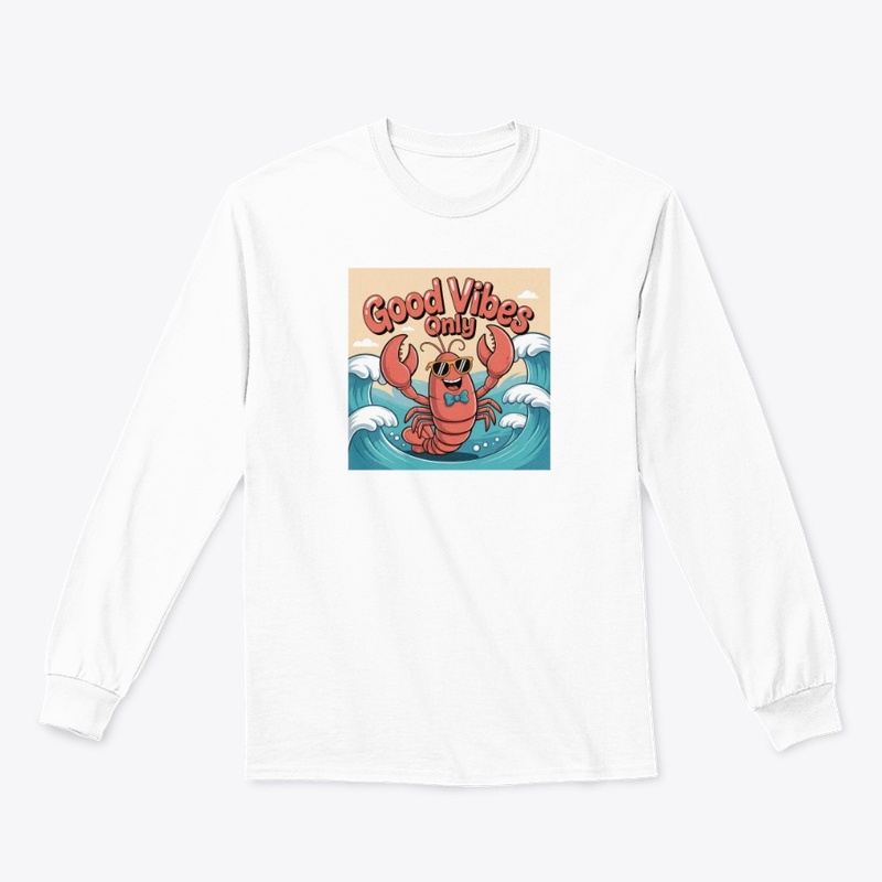 Happy Lobster TShirt Design