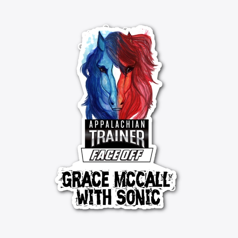 Grace McCall with Sonic