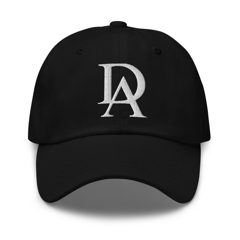 DA Dad cap (white)