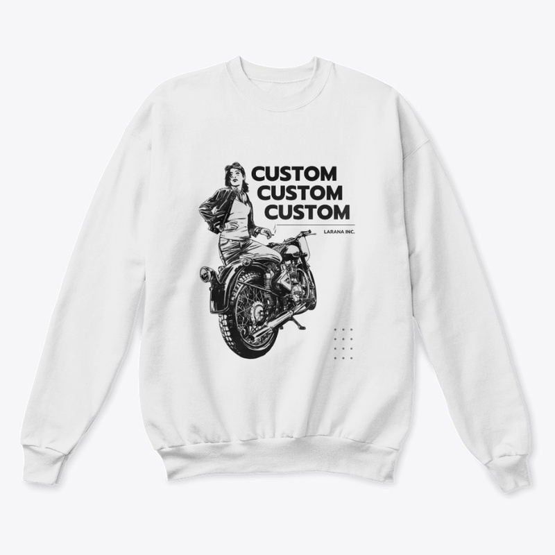 A Girl Riding A Bike