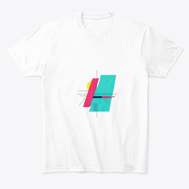 Vibrant art T-shirt design