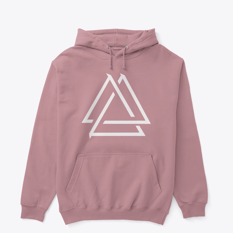 BAT Collection-Classic hoodie WHT