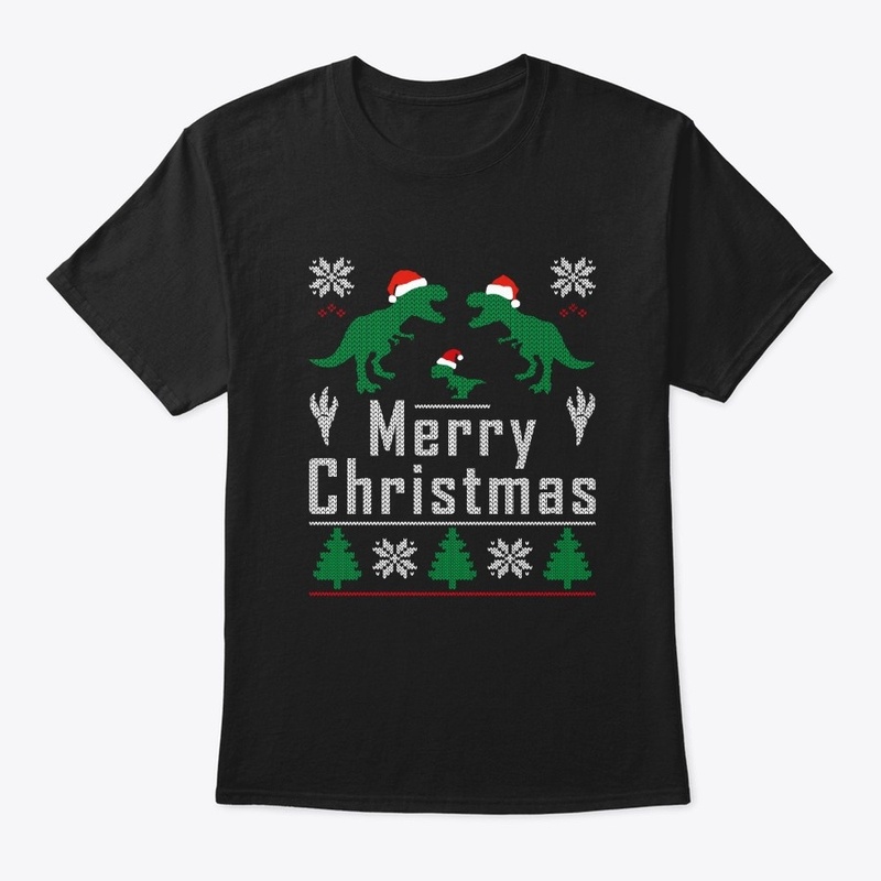 Christmas Dinosaur Rex Pajamas Men Boys 