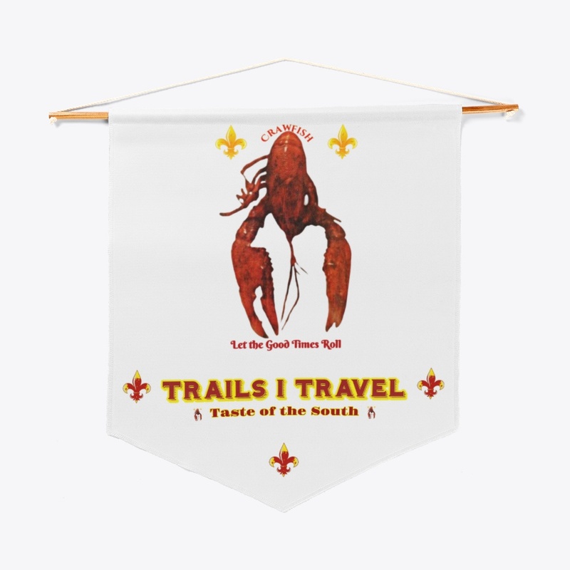 Trails I Travel Crawfish Design