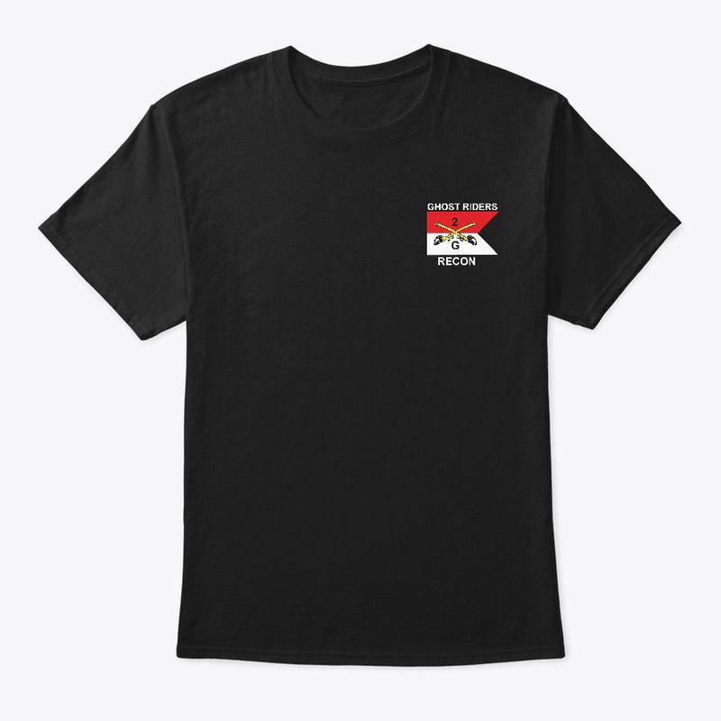 Ghost Riders 2nd Cavalry Unit Tee Shirt