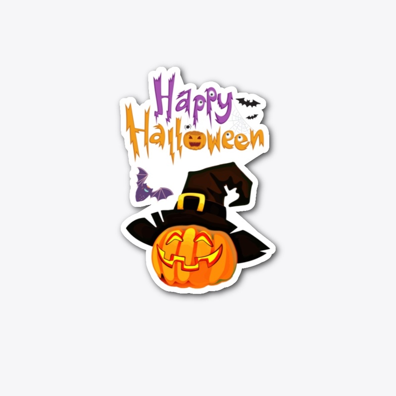 Happy Halloween Pumpkin Head