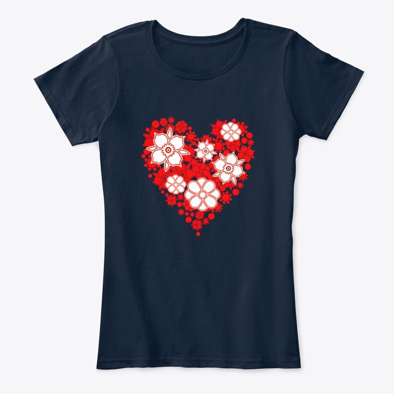 Flower Filled Heart 
