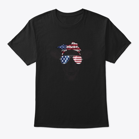 4 Th Of July T6bsb Black T-Shirt Front