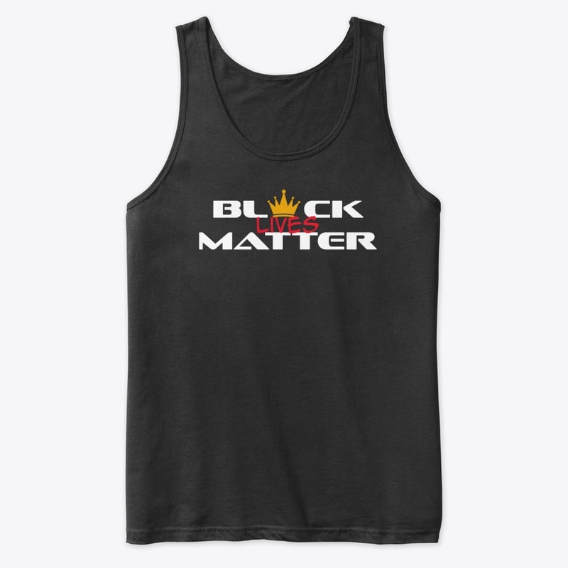 Black Lives Matter Crown White